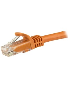 StarTech.com Cable de Red Ethernet Cat6 Sin Enganche de 5m Naranja - Cable Patch Snagless RJ45 UTP 2