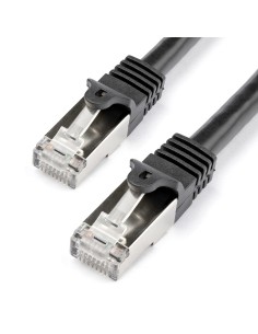 StarTech.com N6SPAT1MBK cable de red Negro 1 m Cat6 SF UTP (S-FTP)