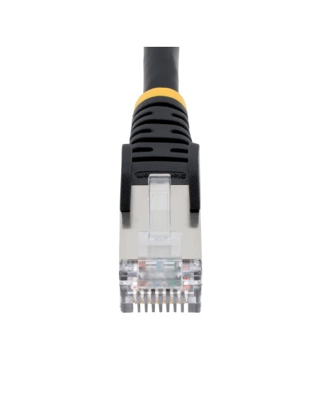 StarTech.com Cable de 1,5m de Red Ethernet CAT6a - Negro - Low Smoke Zero Halogen (LSZH) - 10GbE - 500MHz - PoE++ de 100W - StarTech.com Cable de 1,5m de Red Ethernet CAT6a - Negro - Low Smoke Zero Halogen (LSZH) - 10GbE - 500MHz - PoE++ de 100W -