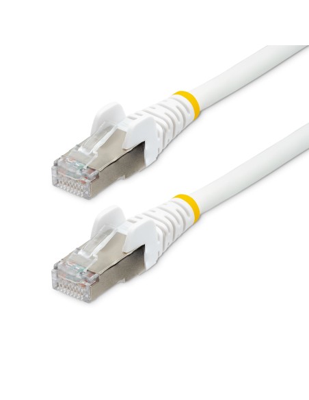 StarTech.com Cable de 2m de Red Ethernet CAT6a - Blanco - Low Smoke Zero Halogen (LSZH) - 10GbE - 500MHz - PoE++ de 100W - StarTech.com Cable de 2m de Red Ethernet CAT6a - Blanco - Low Smoke Zero Halogen (LSZH) - 10GbE - 500MHz - PoE++ de 100W -