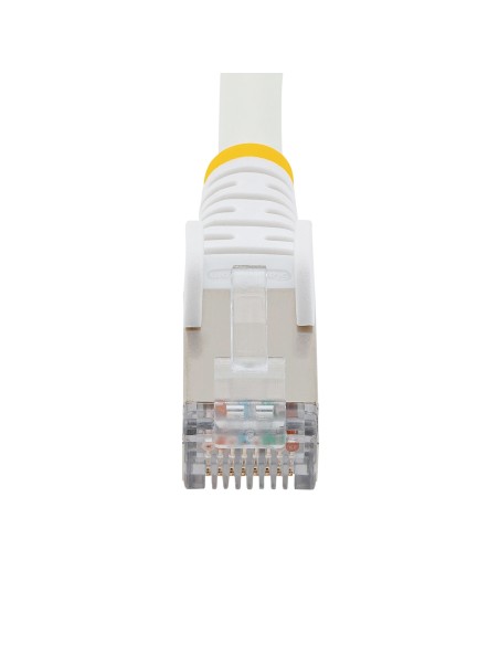 StarTech.com Cable de 2m de Red Ethernet CAT6a - Blanco - Low Smoke Zero Halogen (LSZH) - 10GbE - 500MHz - PoE++ de 100W - StarTech.com Cable de 2m de Red Ethernet CAT6a - Blanco - Low Smoke Zero Halogen (LSZH) - 10GbE - 500MHz - PoE++ de 100W -