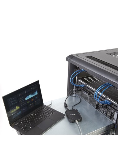 StarTech.com Consola KVM con Carcasa Resistente de Ordenador Portátil a Servidor