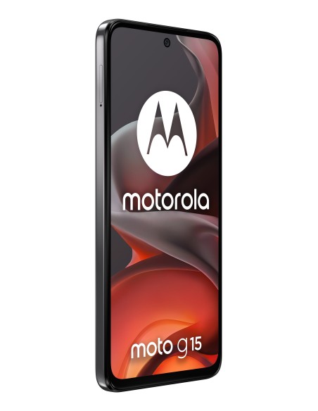 Motorola moto g15 17,1 cm (6.72") SIM doble Android 15 4G USB Tipo C 8 GB 512 GB 5200 mAh Gris Motorola moto g15 17,1 cm (6.72") SIM doble Android 15 4G USB Tipo C 8 GB 512 GB 5200 mAh Gris