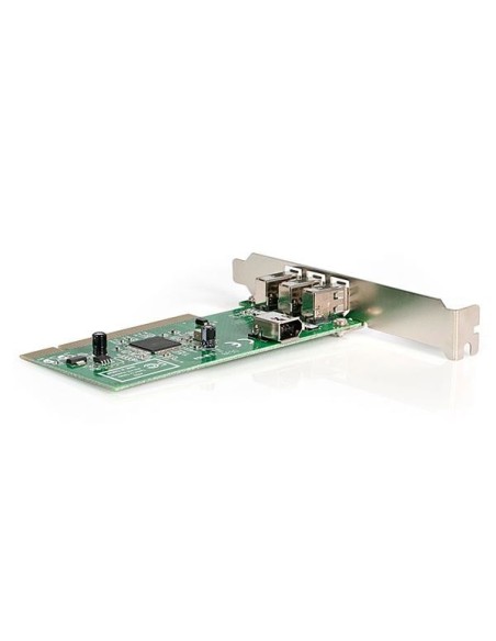 StarTech.com Adaptador Tarjeta Controladora FireWire 400 PCI 4 Puertos FW 6 Pin Chipset TI - IEEE 1394a StarTech.com Adaptador Tarjeta Controladora FireWire 400 PCI 4 Puertos FW 6 Pin Chipset TI - IEEE 1394a