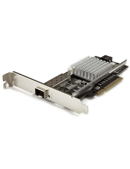 StarTech.com Tarjeta de Red PCI Express 10G con Ranura SFP+ Abierta - Chipset Intel - Multimodo y Monomodo