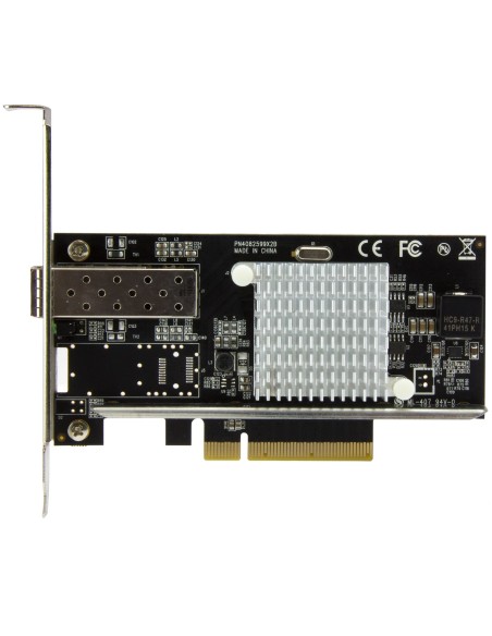 StarTech.com Tarjeta de Red PCI Express 10G con Ranura SFP+ Abierta - Chipset Intel - Multimodo y Monomodo