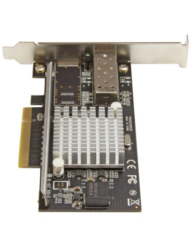 StarTech.com Tarjeta de Red PCI Express 10G con Ranura SFP+ Abierta - Chipset Intel - Multimodo y Monomodo