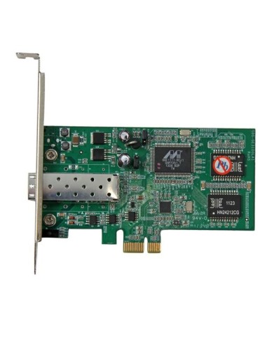 StarTech.com Tarjeta PCI Express Adaptadora de Red Gigabit con 1 Puerto SFP Abierto - NIC Ethernet PCI-E de Fibra