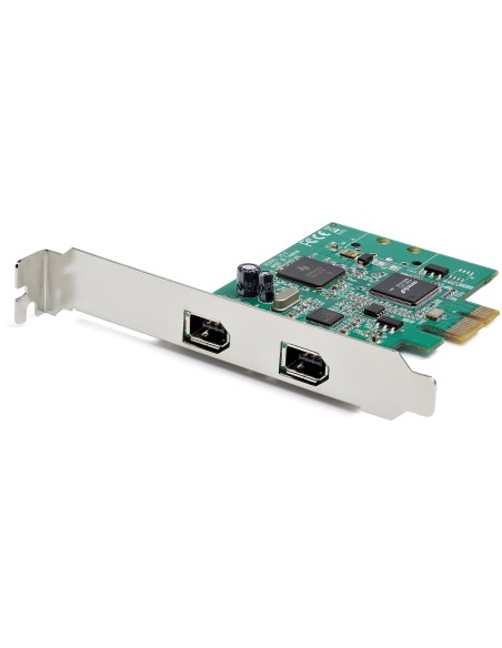 StarTech.com Tarjeta PCI Express FireWire de 2 Puertos - Adaptador PCIe FireWire 1394a StarTech.com Tarjeta PCI Express FireWire de 2 Puertos - Adaptador PCIe FireWire 1394a