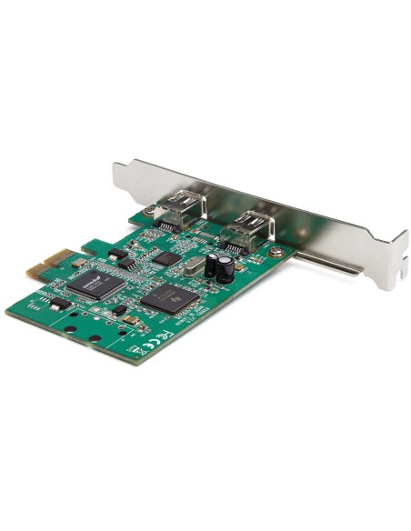 StarTech.com Tarjeta PCI Express FireWire de 2 Puertos - Adaptador PCIe FireWire 1394a StarTech.com Tarjeta PCI Express FireWire de 2 Puertos - Adaptador PCIe FireWire 1394a