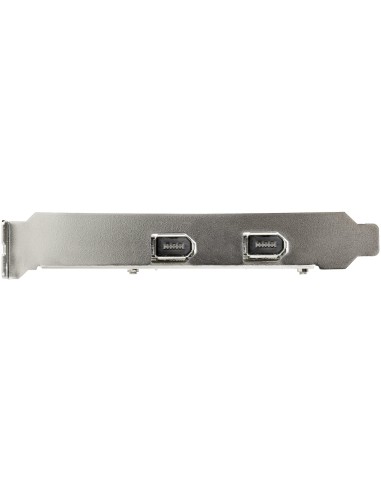 StarTech.com Tarjeta PCI Express FireWire de 2 Puertos - Adaptador PCIe FireWire 1394a