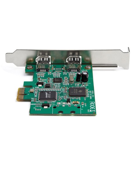 StarTech.com Tarjeta PCI Express FireWire de 2 Puertos - Adaptador PCIe FireWire 1394a StarTech.com Tarjeta PCI Express FireWire de 2 Puertos - Adaptador PCIe FireWire 1394a