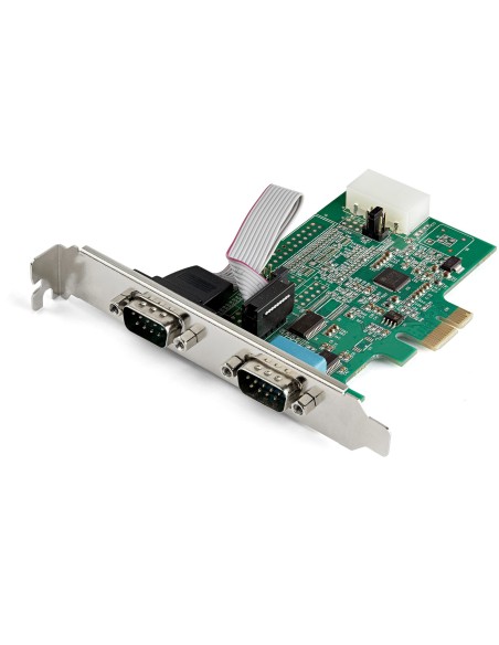 StarTech.com Tarjeta PCI Express Adaptadora de 2 Puertos Serie RS232 - Tarjeta Controladora Serial PCIe RS232 - PCIe a DB9 StarTech.com Tarjeta PCI Express Adaptadora de 2 Puertos Serie RS232 - Tarjeta Controladora Serial PCIe RS232 - PCIe a DB9