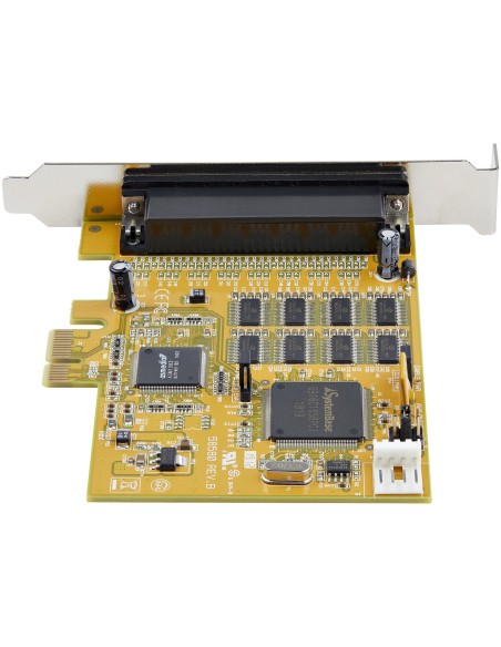 StarTech.com Tarjeta Adaptadora PCI Express Serie de 8 Puertos RS232 - Tarjeta Serial PCIe - DB9 UART 16C1050 - Tarjeta de StarTech.com Tarjeta Adaptadora PCI Express Serie de 8 Puertos RS232 - Tarjeta Serial PCIe - DB9 UART 16C1050 - Tarjeta de
