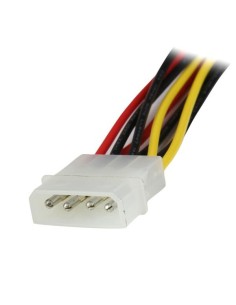 StarTech.com Adaptador Cable 30cm Divisor de 4 Pines LP4 a Doble SATA Cierre Seguridad Pestillo Latches 2