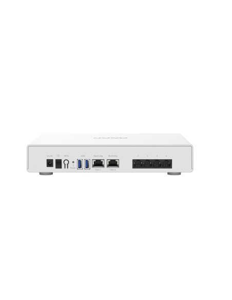 QNAP QHora-301W router inalámbrico 10 Gigabit Ethernet Doble banda (2,4 GHz   5 GHz) Blanco QNAP QHora-301W router inalámbrico 10 Gigabit Ethernet Doble banda (2,4 GHz   5 GHz) Blanco