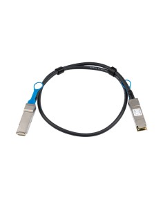 StarTech.com Cable de 1m Twinax Direct Attach QSFP+ a QSFP+ 40G Compatible con MSA sin Codificar- DAC de Cobre QSFP+ de 40 GbE 2