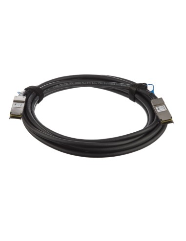 StarTech.com Cable de 5m Twinax Direct Attach QSFP+ a QSFP+ 40G Compatible con MSA sin Codificar- DAC de Cobre QSFP+ de 40 GbE