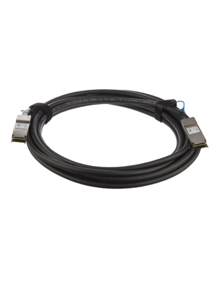 StarTech.com Cable de 5m Twinax Direct Attach QSFP+ a QSFP+ 40G Compatible con MSA sin Codificar- DAC de Cobre QSFP+ de 40 GbE StarTech.com Cable de 5m Twinax Direct Attach QSFP+ a QSFP+ 40G Compatible con MSA sin Codificar- DAC de Cobre QSFP+ de 40 GbE