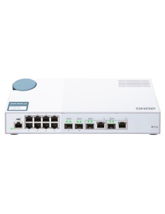 QNAP QSW-M408-2C switch Gestionado L2 10G Ethernet (100 1000 10000) Blanco 2