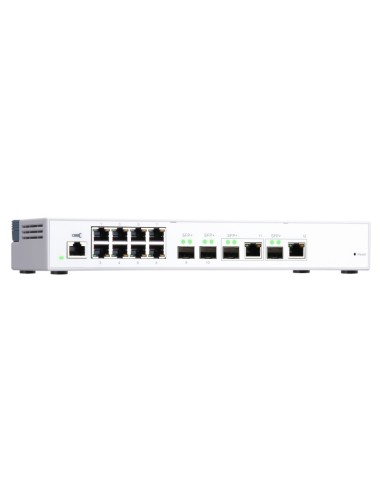 QNAP QSW-M408-2C switch Gestionado L2 10G Ethernet (100 1000 10000) Blanco