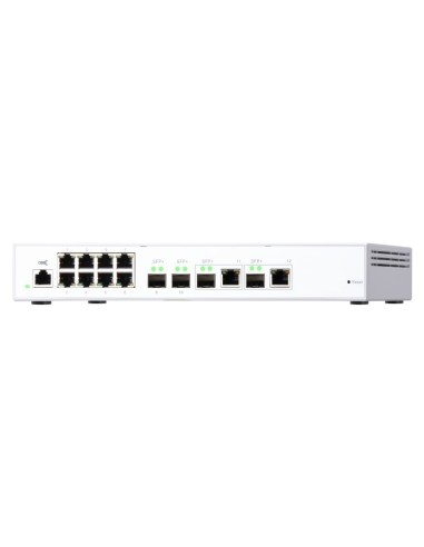 QNAP QSW-M408-2C switch Gestionado L2 10G Ethernet (100 1000 10000) Blanco