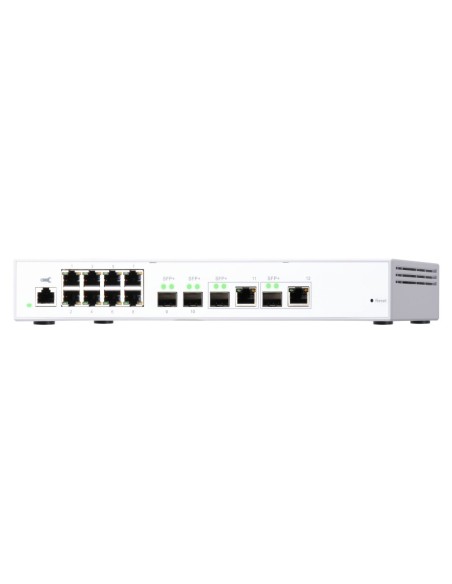 QNAP QSW-M408-2C switch Gestionado L2 10G Ethernet (100 1000 10000) Blanco