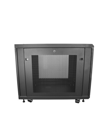 StarTech.com Armario Rack para Servidores 12U 19" 4 Columnas - Rack de Servidores con Cerradura y Seguro - Rack con Ruedas y StarTech.com Armario Rack para Servidores 12U 19" 4 Columnas - Rack de Servidores con Cerradura y Seguro - Rack con Ruedas y