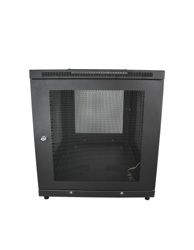 StarTech.com Armario Rack para Servidores 12U 19" 4 Columnas - Rack de Servidores con Cerradura y Seguro - Rack con Ruedas y