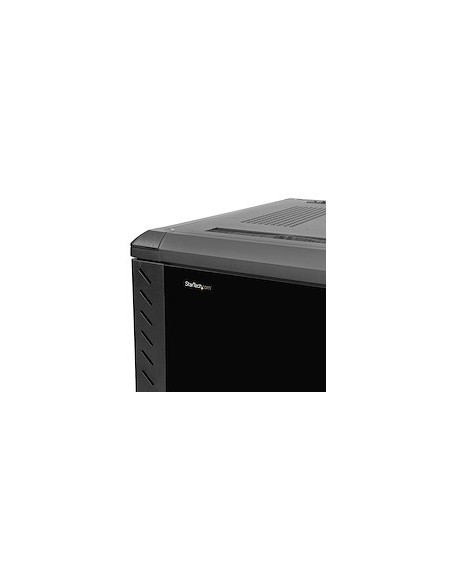 StarTech.com Armario Rack para Servidores 22U 19" 4 Columnas - Rack de Servidores con Cerradura y Seguro - Rack con Ruedas y StarTech.com Armario Rack para Servidores 22U 19" 4 Columnas - Rack de Servidores con Cerradura y Seguro - Rack con Ruedas y