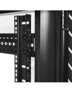 StarTech.com Armario Rack para Servidores 25U 19" 4 Columnas - Rack de Servidores con Cerradura y Seguro - Rack con Ruedas y 2