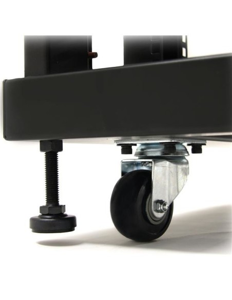StarTech.com Armario Rack para Servidores 25U 19" 4 Columnas - Rack de Servidores con Cerradura y Seguro - Rack con Ruedas y StarTech.com Armario Rack para Servidores 25U 19" 4 Columnas - Rack de Servidores con Cerradura y Seguro - Rack con Ruedas y