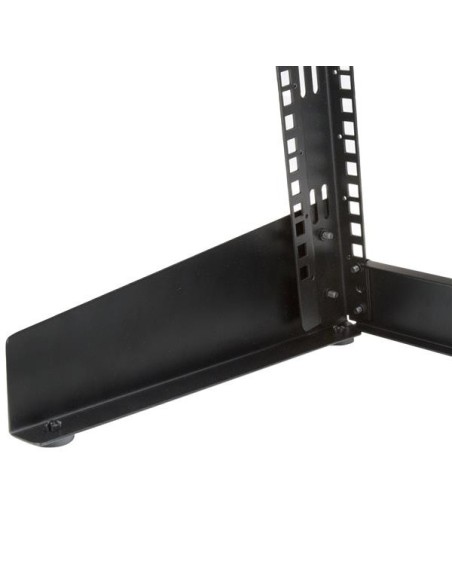 StarTech.com Rack de Sobremesa de 8U de 2 Columnas - Armario Rack de Servidores con Marco Abierto