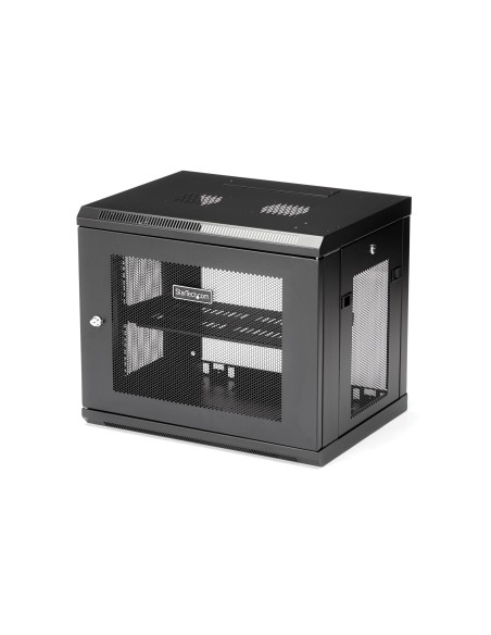StarTech.com Armario Rack de Pared para Servidores 9U 19"2 Columnas y Estante 1U - Rack de Servidores de Montaje en Pared - StarTech.com Armario Rack de Pared para Servidores 9U 19"2 Columnas y Estante 1U - Rack de Servidores de Montaje en Pared -