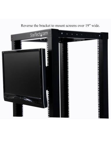 StarTech.com Bracket Soporte Montura para Monitores VESA LCD en Rack Armario de 19" Pulgadas