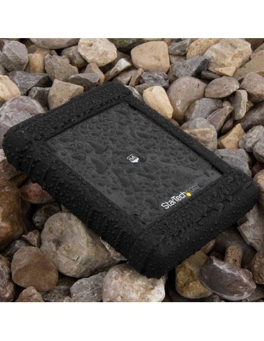 StarTech.com Caja USB 3.0 robusta con UASP para disco duro o SSD SATA de 2,5 pulgadas