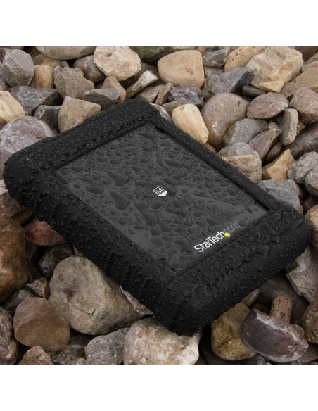 StarTech.com Caja USB 3.0 robusta con UASP para disco duro o SSD SATA de 2,5 pulgadas