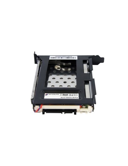 StarTech.com Bahía de Disco Duro Removible SATA de 2.5" para Ranura de Expansión de Ordenador - Adaptador de Bahía - Negro StarTech.com Bahía de Disco Duro Removible SATA de 2.5" para Ranura de Expansión de Ordenador - Adaptador de Bahía - Negro