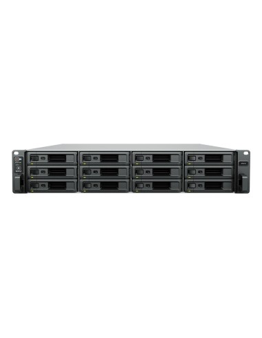 Synology SA SA3410 servidor de almacenamiento NAS Bastidor (2U) Intel® Xeon® D-1541 16 GB DDR4 0 TB DiskStation Manager Negro,