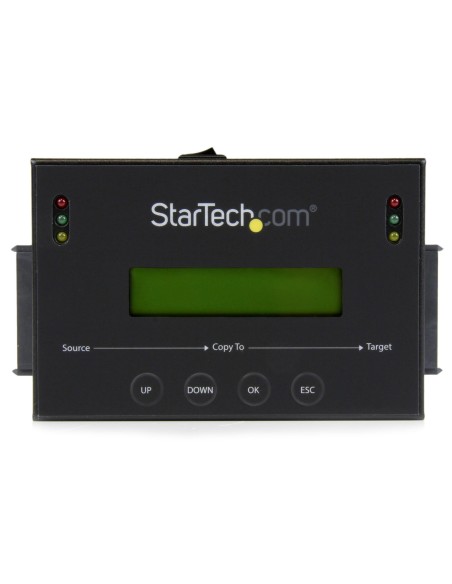 StarTech.com Duplicador Clonador Autónomo de Discos Duros o SSD SATA 1 1 con Gestor de Imágenes de Disco - para Copias de StarTech.com Duplicador Clonador Autónomo de Discos Duros o SSD SATA 1 1 con Gestor de Imágenes de Disco - para Copias de