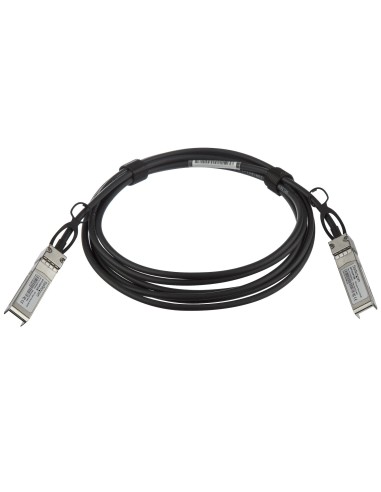 StarTech.com Cable de 3m Twinax Direct Attach SFP+ a SFP+ - 10G Compatible con MSA sin Codificar - DAC de Cobre SFP+ de 10 GbE