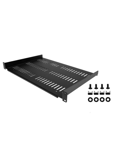 StarTech.com Estante Ventilado 1U para Armario Rack de Servidores - Bandeja Universal Voladiza para Montaje en Rack de 19" - StarTech.com Estante Ventilado 1U para Armario Rack de Servidores - Bandeja Universal Voladiza para Montaje en Rack de 19" -