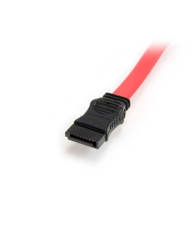 StarTech.com Cable Adaptador SATA de Línea Delgada a SATA con Alimentación LP4 - 12 pulgadas