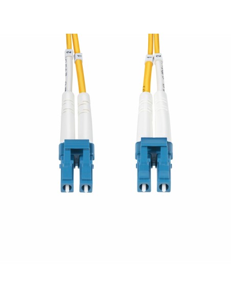 StarTech.com Cable de Fibra Óptica Dúplex LC a LC (UPC) OS2 Monomodo de 2m - 9 125µm - 100G - Resistente a Dobleces - Low StarTech.com Cable de Fibra Óptica Dúplex LC a LC (UPC) OS2 Monomodo de 2m - 9 125µm - 100G - Resistente a Dobleces - Low