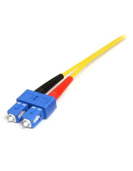 StarTech.com Cable Adaptador de Red de 1m Monomodo Dúplex Fibra Óptica LC-SC - Patch Duplex Modo Sencilla StarTech.com Cable Adaptador de Red de 1m Monomodo Dúplex Fibra Óptica LC-SC - Patch Duplex Modo Sencilla