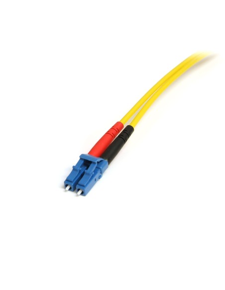 StarTech.com Cable Adaptador de Red de 1m Monomodo Dúplex Fibra Óptica LC-SC - Patch Duplex Modo Sencilla StarTech.com Cable Adaptador de Red de 1m Monomodo Dúplex Fibra Óptica LC-SC - Patch Duplex Modo Sencilla