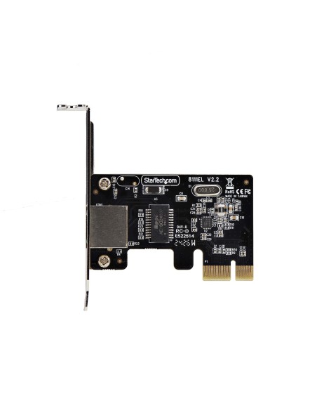 StarTech.com Tarjeta de Red PCI Express de 1 Puerto Gigabit - Adaptador Ethernet PCIe RJ45 - Perfil Bajo - 10 100 1000Mbps - StarTech.com Tarjeta de Red PCI Express de 1 Puerto Gigabit - Adaptador Ethernet PCIe RJ45 - Perfil Bajo - 10 100 1000Mbps -
