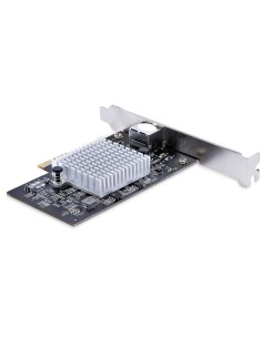 StarTech.com Tarjeta PCIe Adaptadora de Red de 1 Puerto RJ45 10Gb para PC o Servidor, Tarjeta PCI Express Ethernet de 6 2