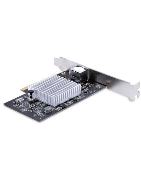 StarTech.com Tarjeta PCIe Adaptadora de Red de 1 Puerto RJ45 10Gb para PC o Servidor, Tarjeta PCI Express Ethernet de 6