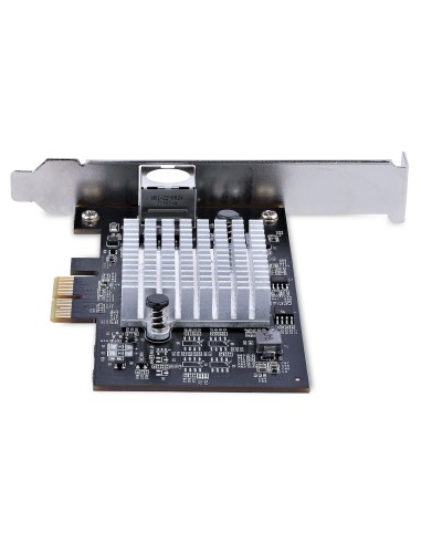 StarTech.com Tarjeta PCIe Adaptadora de Red de 1 Puerto RJ45 10Gb para PC o Servidor, Tarjeta PCI Express Ethernet de 6